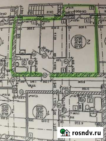 2-комнатная квартира, 54 м², 1/5 эт. на продажу в Лобаново Лобаново - изображение 1
