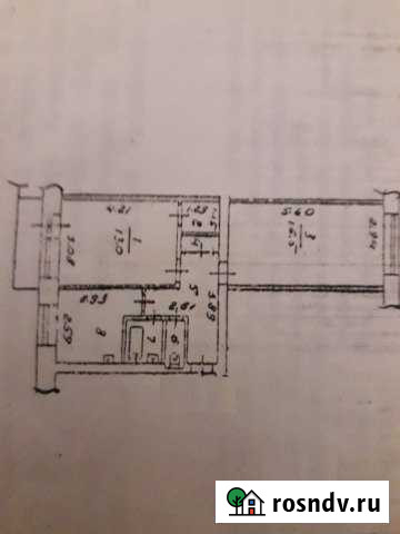 2-комнатная квартира, 48 м², 5/5 эт. на продажу в Осинниках Осинники - изображение 1