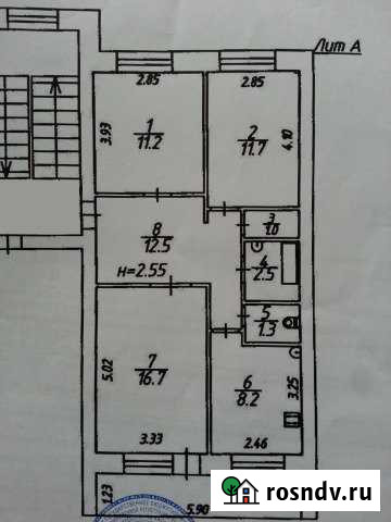 3-комнатная квартира, 65 м², 2/5 эт. на продажу в Кудиново Кудиново - изображение 1