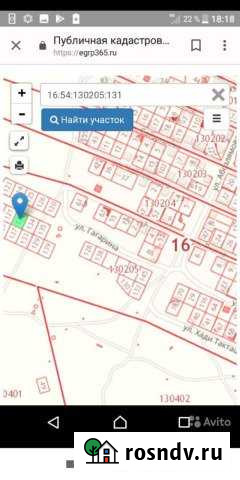 Участок ИЖС 8 сот. на продажу в Чистополе Чистополь - изображение 1