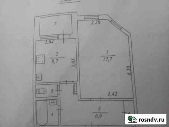 1-комнатная квартира, 39 м², 5/9 эт. на продажу в Лангепасе Лангепас