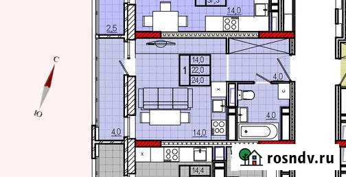 1-комнатная квартира, 24 м², 19/25 эт. на продажу в Долгопрудном Долгопрудный - изображение 1
