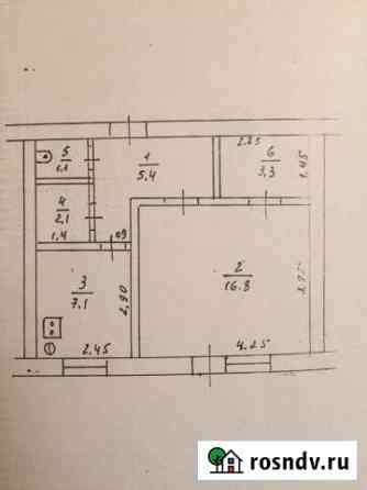 1-комнатная квартира, 35 м², 2/2 эт. на продажу в Кореновске Кореновск