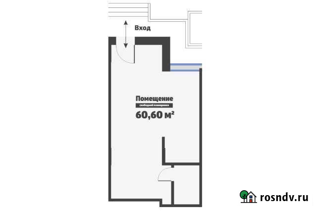 Помещение свободного назначения, 60.6 кв.м. Клин - изображение 1