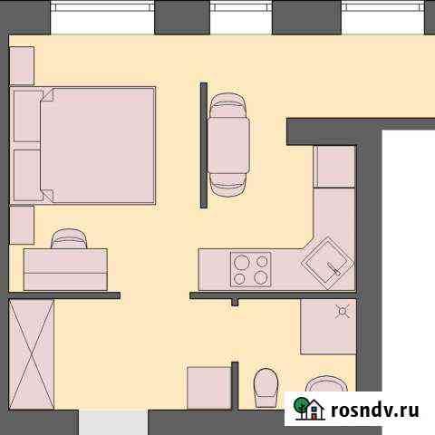 Квартира-студия, 27 м², 4/5 эт. на продажу в Белгороде Белгород