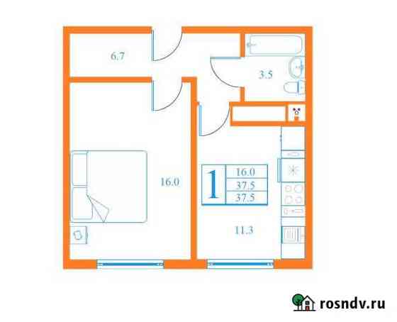 1-комнатная квартира, 37 м², 1/17 эт. на продажу в Дмитрове Дмитров