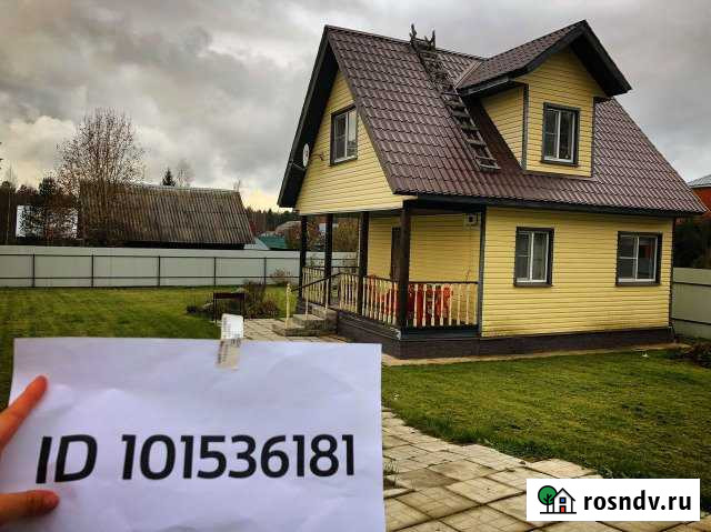 Дача 60 м² на участке 9 сот. в аренду посуточно в Первомайском Ленинградской области Первомайское - изображение 1