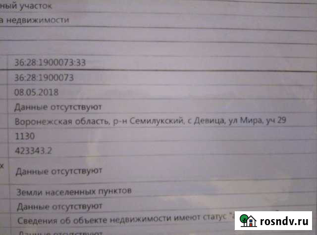 Участок ИЖС 11 сот. на продажу в Девице Девица - изображение 1