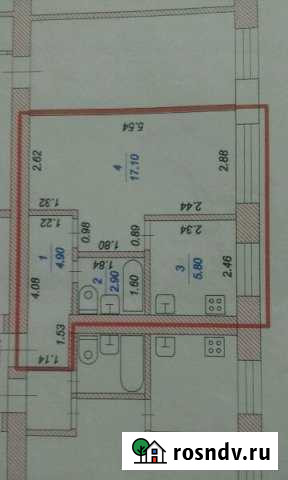 1-комнатная квартира, 31 м², 2/5 эт. на продажу в Шумерле Шумерля - изображение 1
