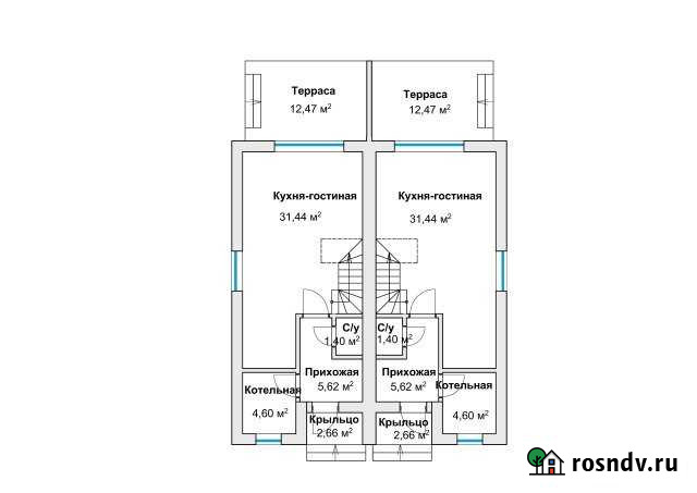 3-комнатная квартира, 101 м², 2/2 эт. на продажу в Агалатово Агалатово - изображение 1