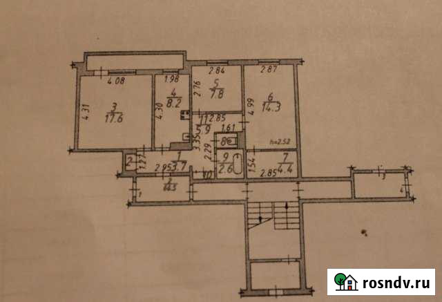 3-комнатная квартира, 66 м², 1/5 эт. на продажу в Маркове Маркова - изображение 1
