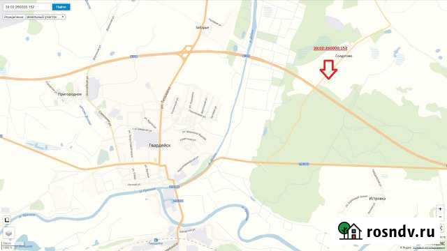 Участок ИЖС 13 сот. на продажу в Гвардейске Гвардейск - изображение 1