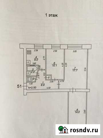 3-комнатная квартира, 58 м², 1/5 эт. на продажу в Ржеве Ржев - изображение 1