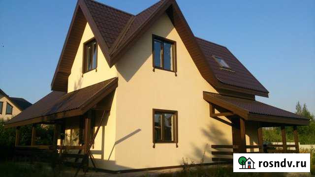 Коттедж 105 м² на участке 12 сот. на продажу в Рощино Ленинградской области Рощино - изображение 1