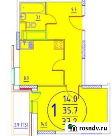 1-комнатная квартира, 38 м², 10/17 эт. на продажу в Дмитрове Дмитров