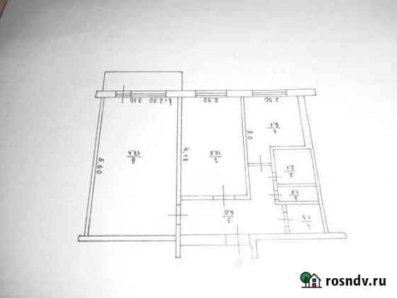 2-комнатная квартира, 44 м², 4/5 эт. в аренду на длительный срок в Вышнем Волочке Вышний Волочек