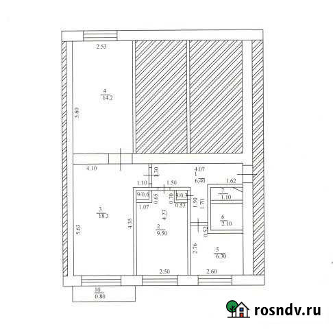 3-комнатная квартира, 60 м², 2/5 эт. на продажу в Мелеузе Мелеуз - изображение 1