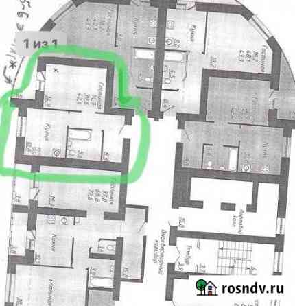 1-комнатная квартира, 42 м², 5/12 эт. на продажу в Саранске Саранск