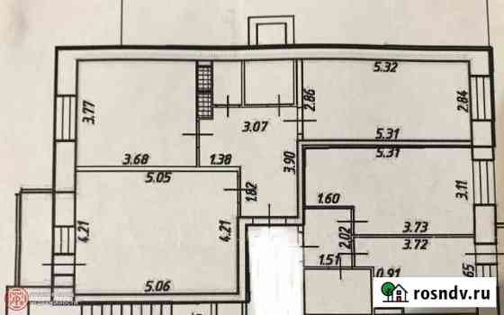 2-комнатная квартира, 63 м², 11/17 эт. на продажу в Кировске Ленинградской области Кировск