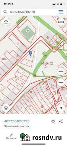 Участок ИЖС 25 сот. на продажу в Хлевном Хлевное - изображение 1