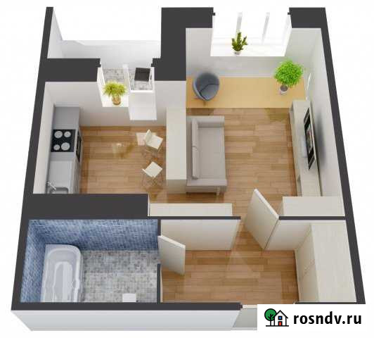 Квартира-студия, 31 м², 5/18 эт. на продажу в поселке Свердлова Свердлова - изображение 1