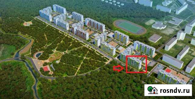 Квартира-студия, 27 м², 6/10 эт. на продажу в Рощино Челябинской области Рощино - изображение 1