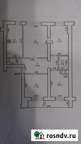 4-комнатная квартира, 77 м², 2/5 эт. на продажу в Старице Старица - изображение 1