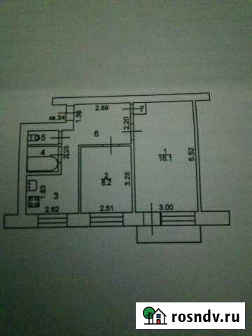 2-комнатная квартира, 41 м², 4/5 эт. на продажу в Покрове Покров - изображение 1