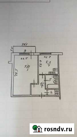 1-комнатная квартира, 35 м², 2/5 эт. на продажу в Калаче-на-Дону Калач-на-Дону - изображение 1