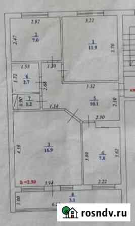 3-комнатная квартира, 58 м², 3/3 эт. на продажу в Полтавской Полтавская