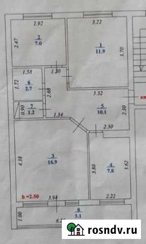 3-комнатная квартира, 58 м², 3/3 эт. на продажу в Полтавской Полтавская - изображение 1