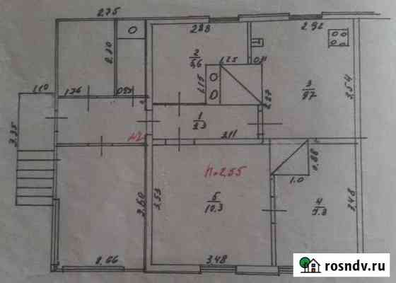 3-комнатная квартира, 38 м², 1/1 эт. на продажу в Оричах Оричи