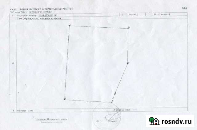 Участок ИЖС 13 сот. на продажу в Павловской Слободе Павловская Слобода - изображение 1