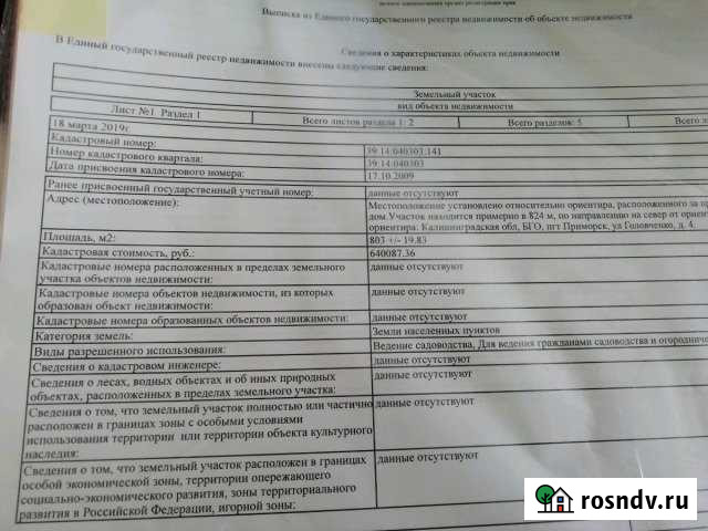 Участок ИЖС 8 сот. на продажу в Приморске Калининградской области Приморск - изображение 1