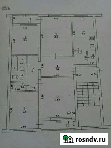 4-комнатная квартира, 74 м², 3/4 эт. на продажу в Староминской Староминская - изображение 1