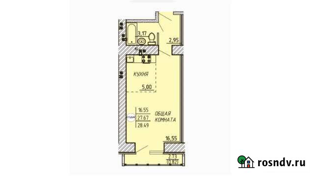 Квартира-студия, 28 м², 2/18 эт. на продажу в Пензе Пенза - изображение 1