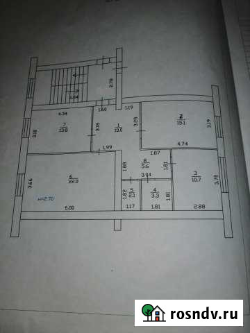 3-комнатная квартира, 82 м², 4/4 эт. на продажу в Горячем Ключе Горячий Ключ - изображение 1