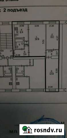 3-комнатная квартира, 55 м², 1/4 эт. на продажу на Лугах Луга - изображение 1