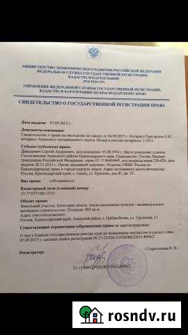 Участок ИЖС 9 сот. на продажу в Цибанобалке Цибанобалка - изображение 1