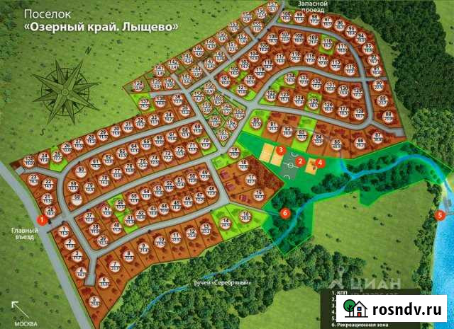Участок ИЖС 19 сот. на продажу в Глебовском Глебовский - изображение 1