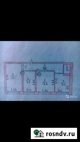 3-комнатная квартира, 55 м², 1/2 эт. на продажу в Старой Руссе Старая Русса - изображение 1