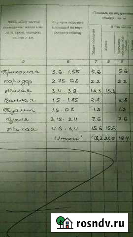 2-комнатная квартира, 48 м², 3/5 эт. на продажу в Менделеевске Менделеевск - изображение 1