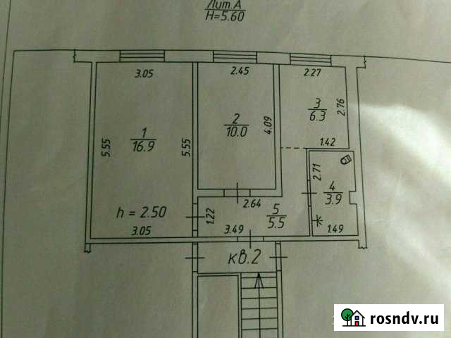 2-комнатная квартира, 42 м², 1/2 эт. на продажу в Емельяново Емельяново - изображение 1