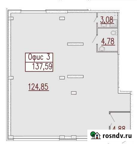 Офисное помещение, 137.6 кв.м. Новороссийск - изображение 1