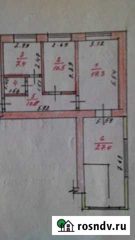 2-комнатная квартира, 48 м², 2/2 эт. на продажу в Оршанке Оршанка - изображение 1
