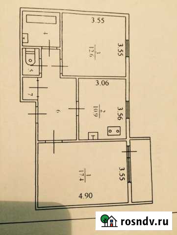 2-комнатная квартира, 54 м², 1/2 эт. на продажу в Федоровском Ханты-Мансийского округа Федоровский - изображение 1