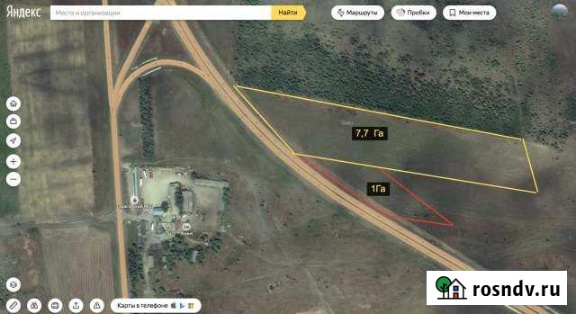 Участок СНТ, ДНП 870 сот. на продажу в Тарасовском Тарасовский - изображение 1