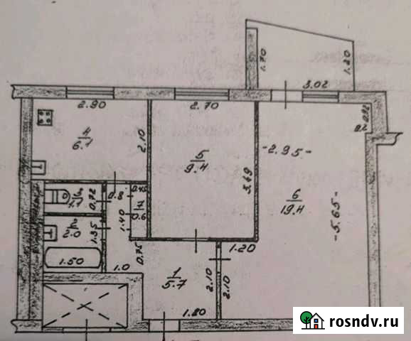 2-комнатная квартира, 47 м², 7/9 эт. на продажу в Десногорске Десногорск - изображение 1