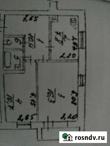 2-комнатная квартира, 51 м², 3/3 эт. на продажу в Вытегре Вытегра - изображение 1