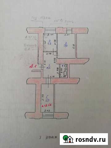 2-комнатная квартира, 60 м², 1/4 эт. на продажу в Юже Южа - изображение 1